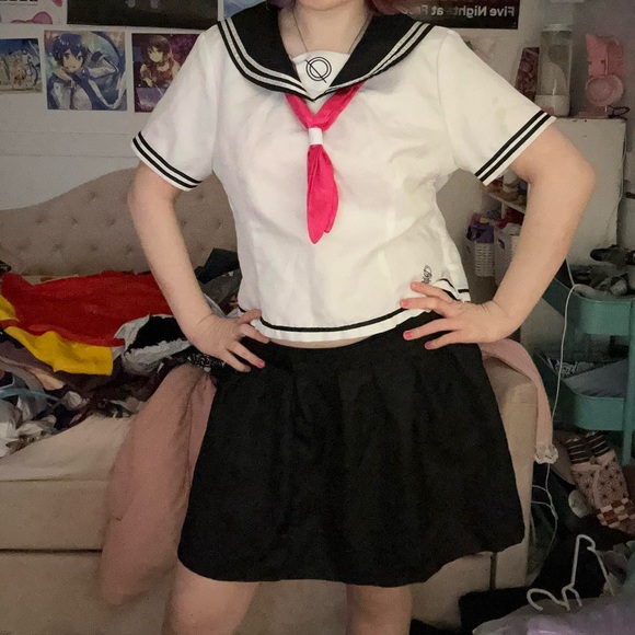 ibuki mioda danganronpa cosplay costume uniform - Picture 2 of 4